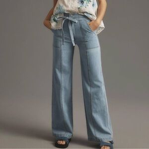 NWT | Hudson Jeans Light Blue Flare & Wide Leg Jeans